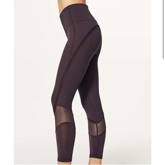 Lululemon Fresh In Mesh Leggings size 2 - Picture 3 of 9